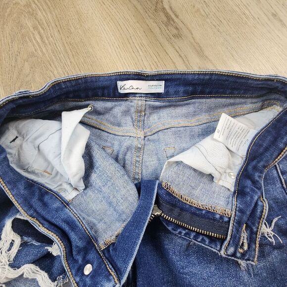 KanCan Distressed Denim Shorts size 29 - Picture 6 of 8